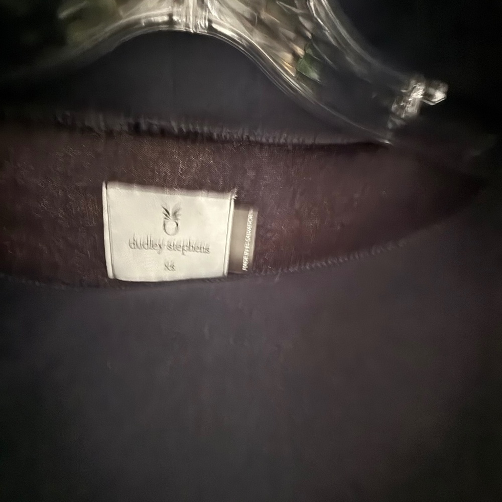 Excellent Condition! Dudley Stephens Vello Fleece Greenpoint Turtleneck Navy, XS - Picture 8 of 10